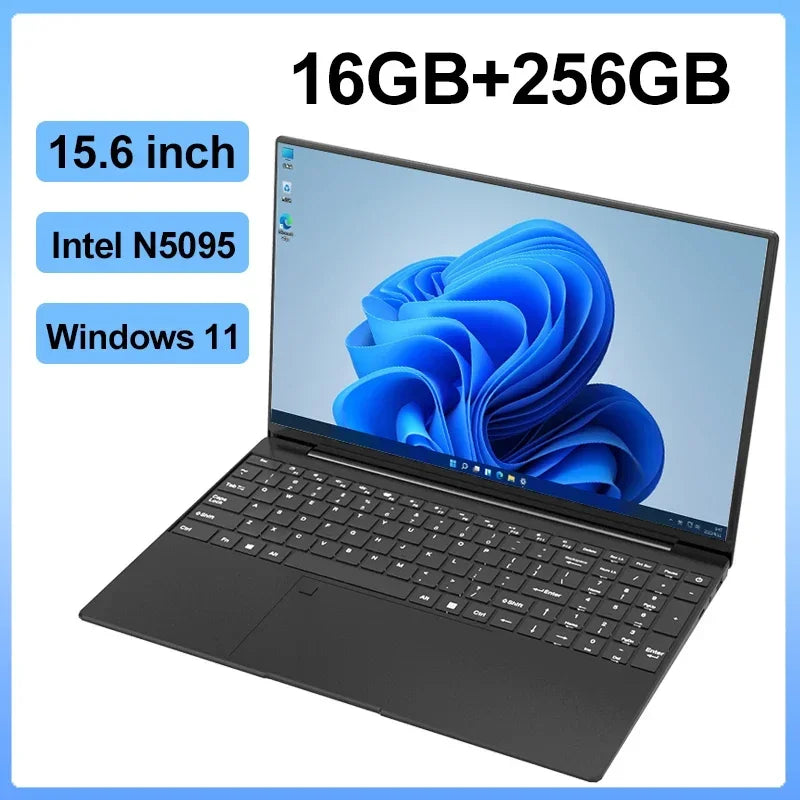 15.6" Inch Laptop, Windows 11 Pro,1920x1080,32GB RAM+2048 GBSSD ROM,Fingerprint Unlock,Backlit Keyboard,Portable Office Notebook