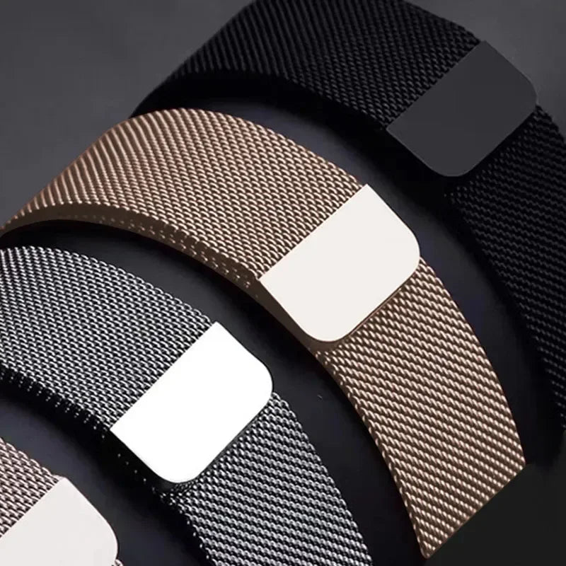 Milanese loop Strap For Apple Watch Band 44mm 45mm 49mm 40mm 41mm 42mm 38mm correa bracelet iWatch series 9 8 7 se 5 6 Ultra 4 3