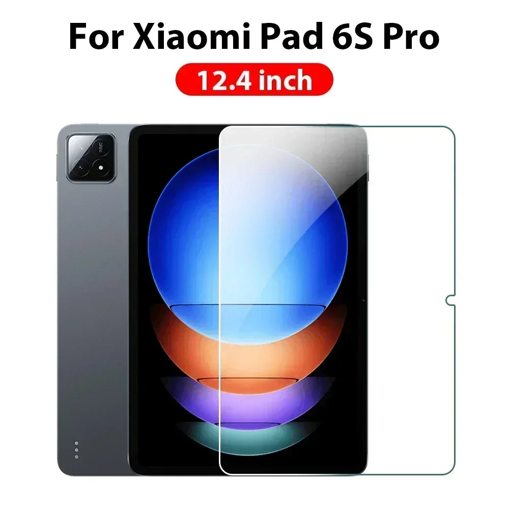 Tempered Glass Screen Protector For Xiaomi Pad 6 Max 6S Pro 14 12.4 Pad 6 5 Pro 11 Inch For Redmi Mi Pad SE Tablet Accessories