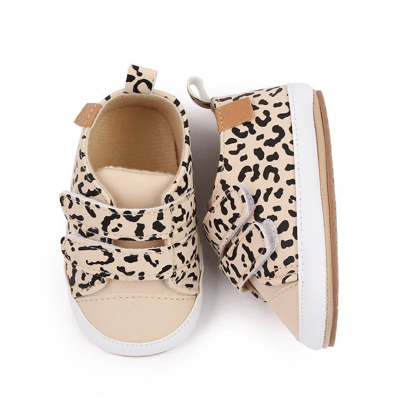 KIDSUN Spring Boys Girls Casual Canvas Sneakers Shoes Newborn Baby Shoes Soft Sole First Walkers Toddler Shoes