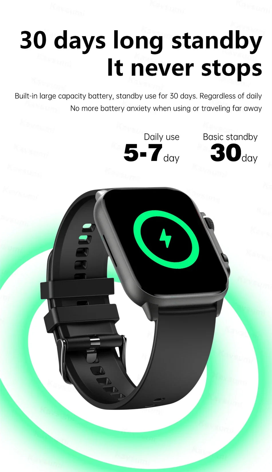 2023 Ultra Smart Watch Men Series 8 47mm 2.0inch High Refresh Rtae AMOLED Screen NFC Bluetooth Call Smartwatche for Apple