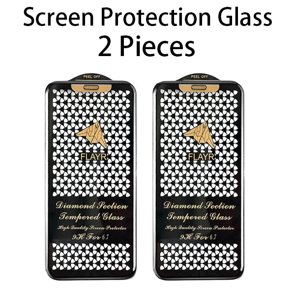 Cut Edge Luxury Tempered Glass For iPhone 15 14 13 12 11 16 Pro Max Screen Protector iphone14 Plus X R XS XR Full Cover Film