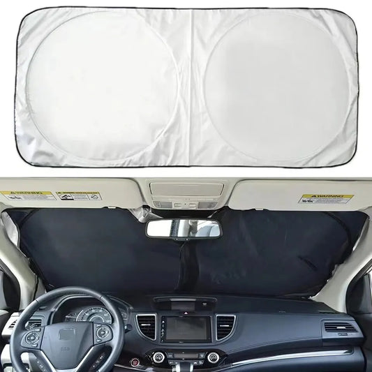 Car Window Sunshade Cover Sun Shade Windshield Visor Protector Windscreen Folding Auto UV Protection Curtain Styling Accessories 