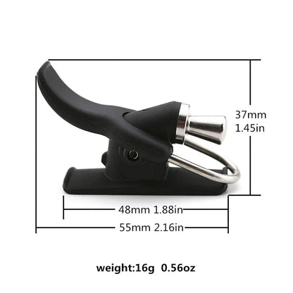 3 Colors Breakaway Marine Fishing Launch Gun Clamp Thumb Button Surfing Casting Tool Trigger Barrel Clip Fish Finger Protector