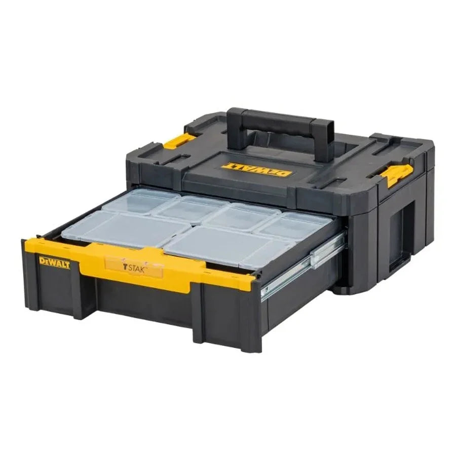 DEWALT DWST1-70705 Original TSTAK Single Layer Drawer Portable Stackable Handheld Removable Plastics Tool Box