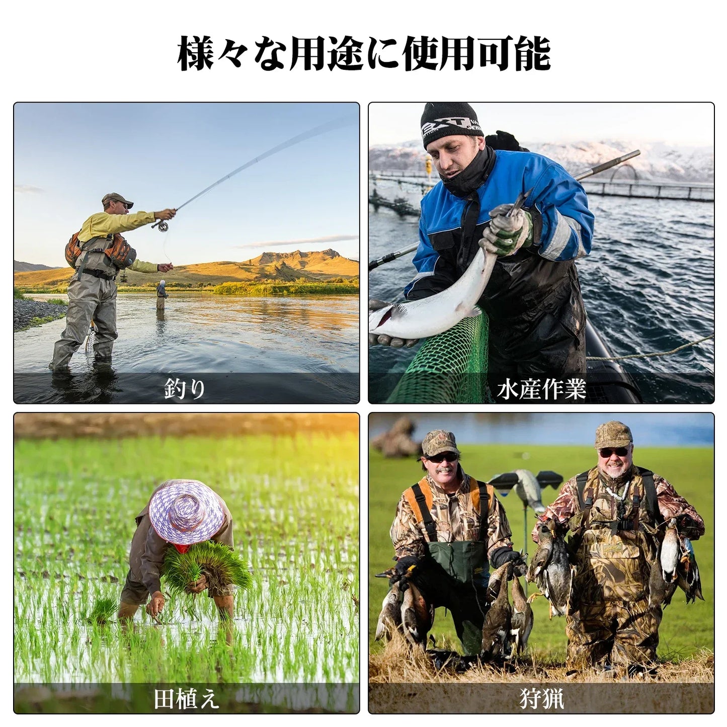 Thickened 100% Waterproof fishing clothes SML XL XXL Fly Fishing Waders Chest Overalls Waders Breathable Boot