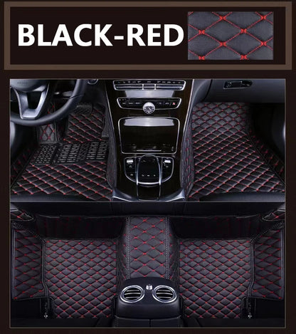 Custom Automotive Car Floor Mats For Audi A5 Sportback 2010 2011 2012 2013 Auto Luxury Leather Men Women Car Mats Full Coverage