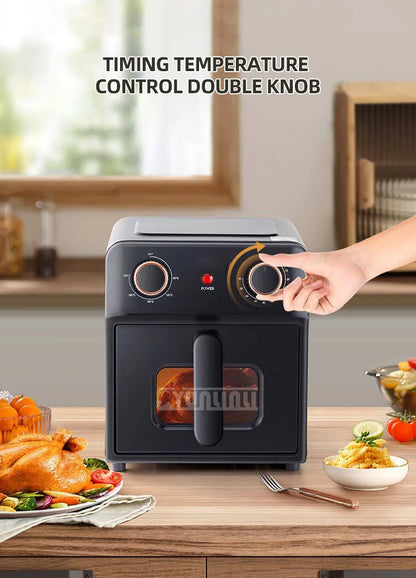 6L Air Fryer Household Large Capacity Freidora Aceite Multifunctional French Fry Machine Friggitrice Professionale