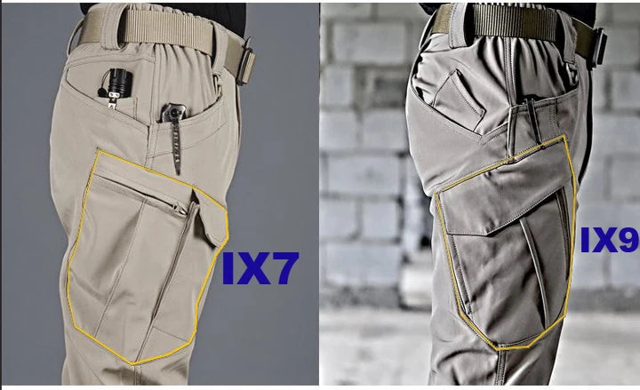 Men's Spring Fall Autumn Elastic Tactical Pants Camping Hiking Fishing Trekking Climbing Outdoor Cargo Trousers Quick Dry Sports