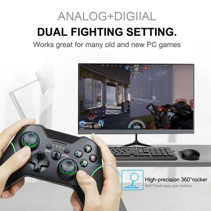 2.4G Wireless Game Controller Gamepad For Steam PC Joystick Controle Joypad Gaming Accessories