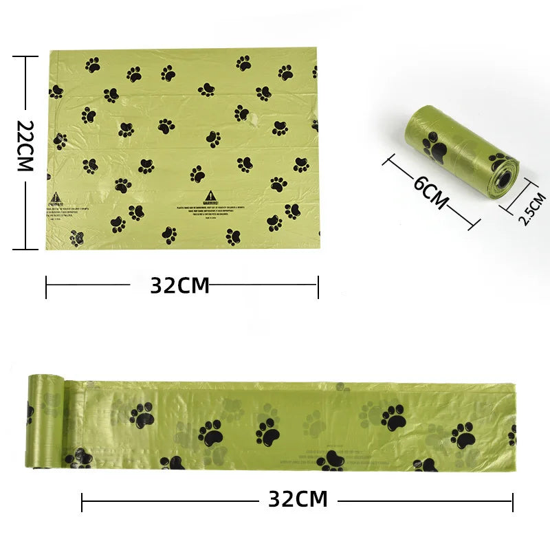 New Dog Poop Bag Biodegradable Pet Garbage Bag Dog Poop Bags Dog Poop Bag Dispenser Dog Cleaning Supplies Dog Products for Dogs