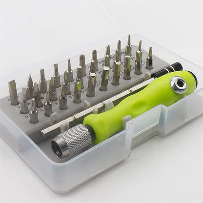 Tool Repair 32 In 1 Precision Screwdriver Set Mini Magnetic Screwdriver Bits Kit Phone Mobile IPad Camera Maintenance Cacciaviti