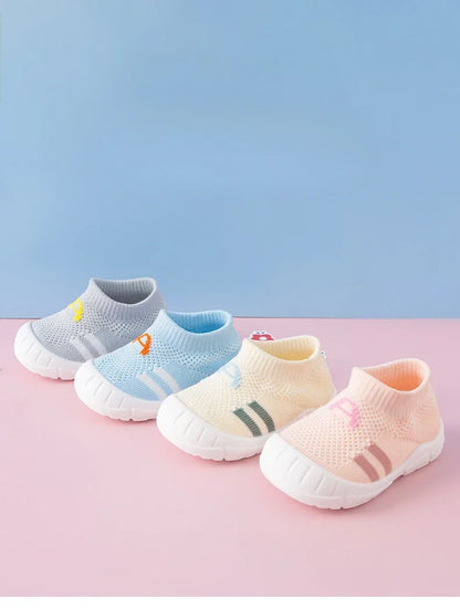 Baby Shoes Soft-soled Toddler Shoes 1-3 Years Old Children Sock Shoes Baby Indoor Shoes Spring Fall Floor Shoes Non-slip