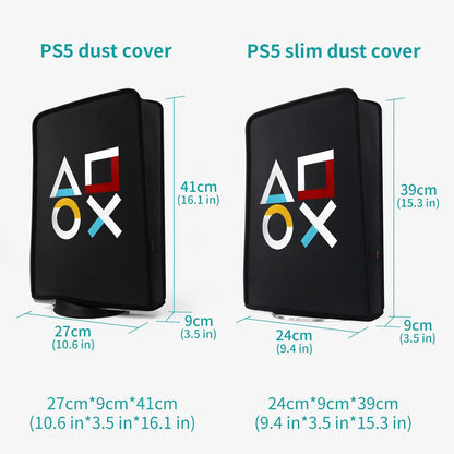 Dustproof Cover for PS5 Slim/PS5 Case Cover Game Console Protector Washable Dust Cover for PS5/PS5 Slim Accessories