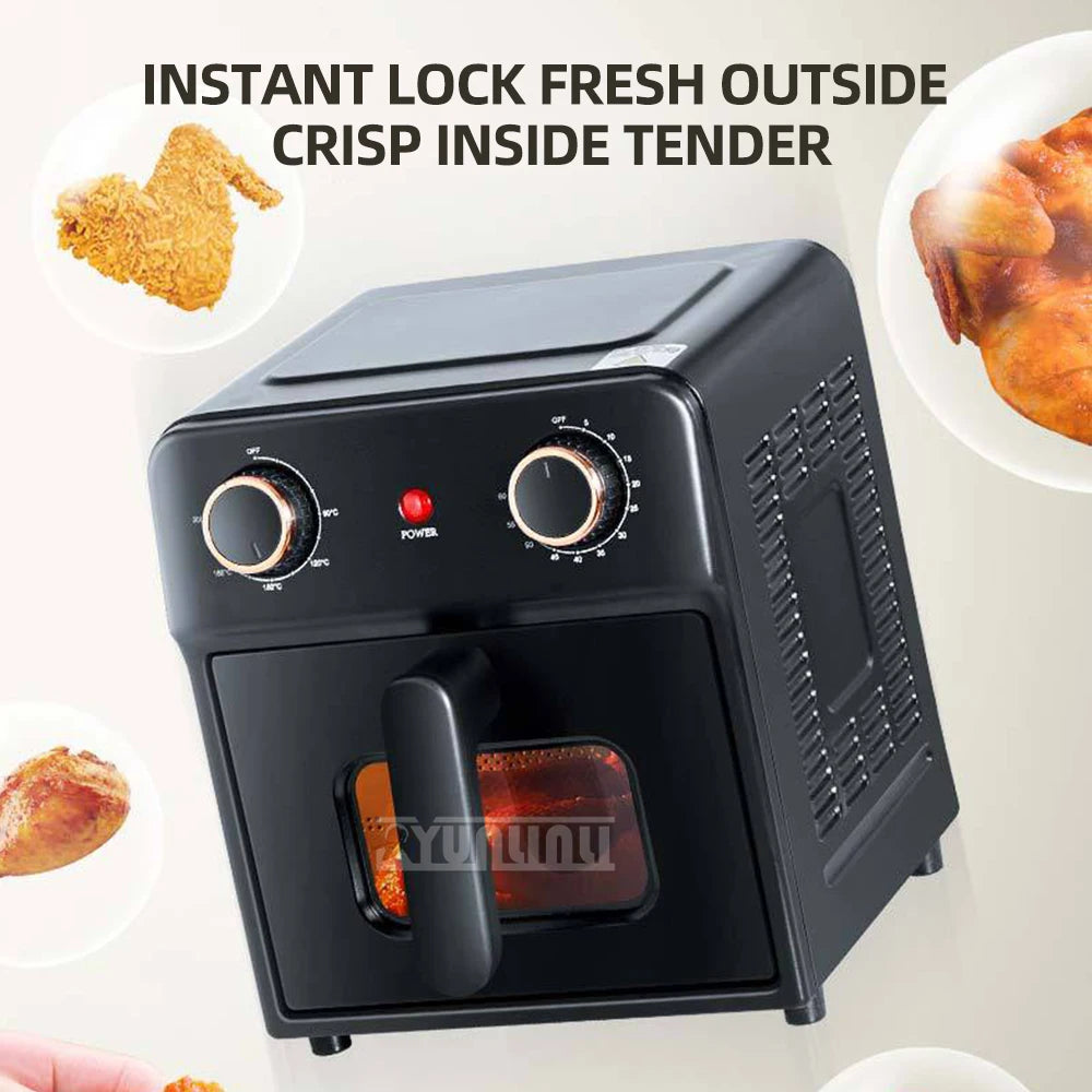 6L Air Fryer Household Large Capacity Freidora Aceite Multifunctional French Fry Machine Friggitrice Professionale