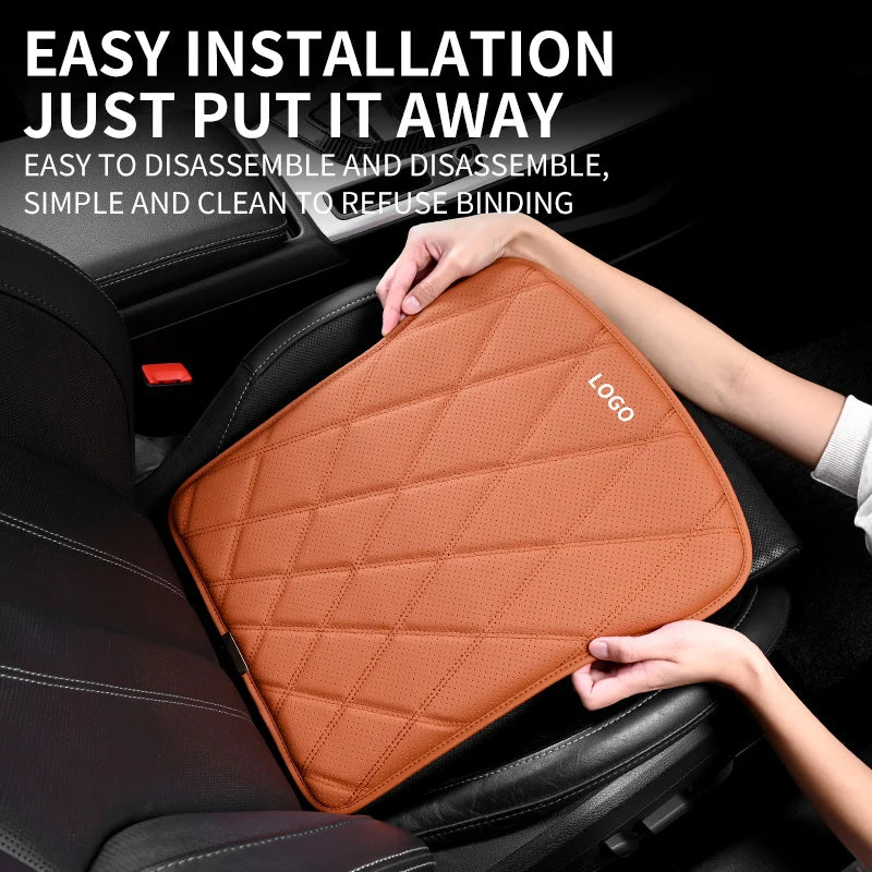 New Front Car Seat Cover PU Leather Cars Seat Cushion Protector Automobiles Universal Mat Chair Seat Car Auto Pad Accessories