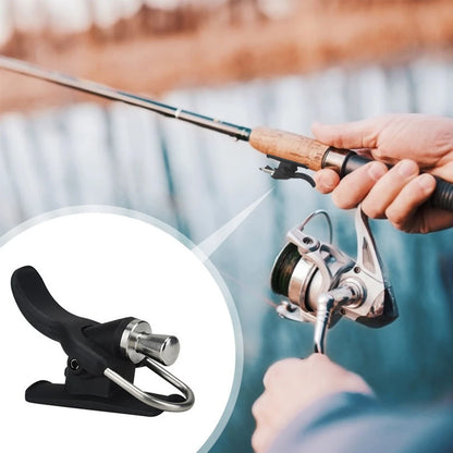 3 Colors Breakaway Marine Fishing Launch Gun Clamp Thumb Button Surfing Casting Tool Trigger Barrel Clip Fish Finger Protector