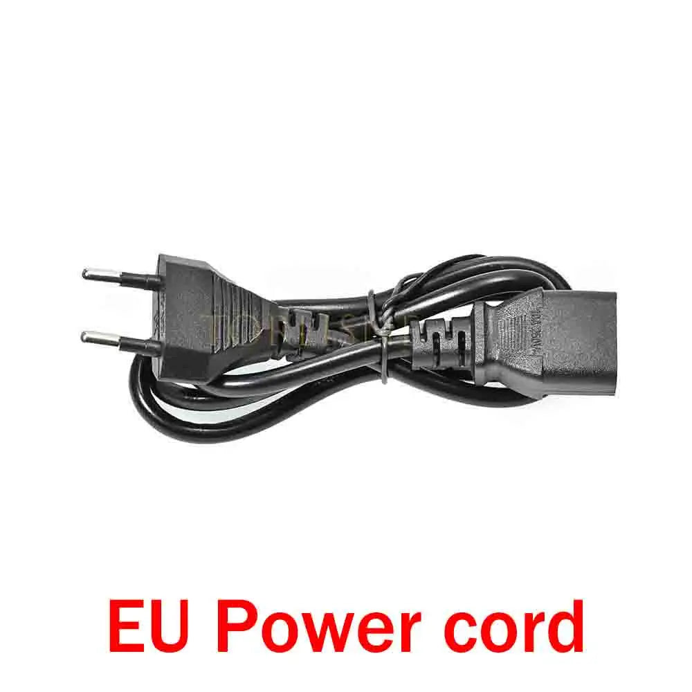 AC Power Cord Lead 3 Pin EU European PLUG PC LCD LED Cable Prong Laptop,1.2M Pure copper power cord