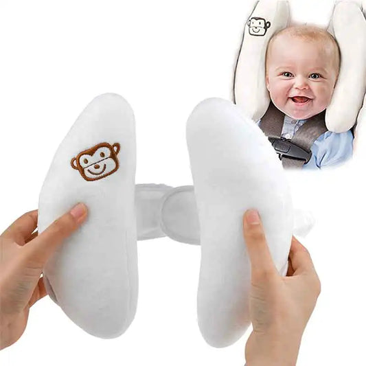 banana shaped Infant Safety Car Seat Stroller Pillow Baby Head Neck Support Sleeping Pillows  Adjustable Cushion Accessories