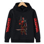 Deadpool Children Hoodies Girl Boy Kids New Fashion Pullover Autumn Winter Clothing Cartoons Casual Clothes Kid Tops Sweatshirts