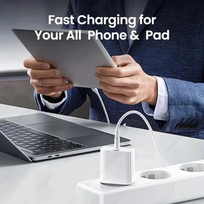 PD 30W Fast Charger For Apple iPhone 14 11 12 13 15 Pro Max Fast Charging Cable For iPhone 15 14 Plus Charger Phone Accessories