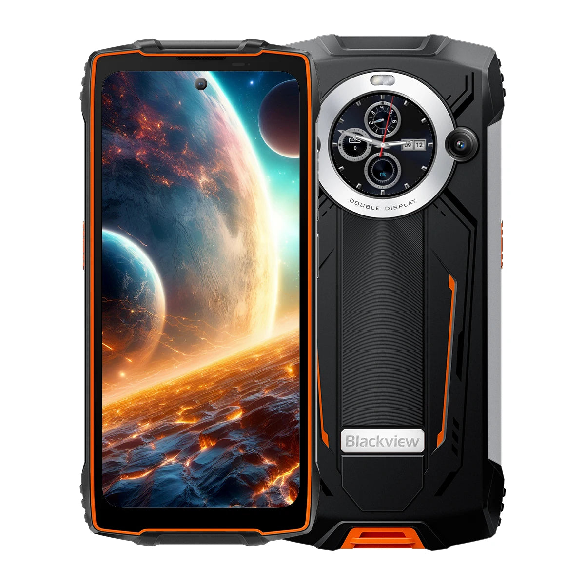 Blackview BV8200 Rugged phone 6.5" 2.4K 120Hz Display MTK Helio G100Smartphone 12GB 256GB 45W Charger CellPhone Android 14 NFC