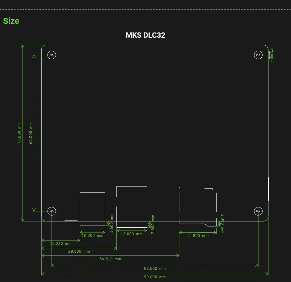 MKS DLC32 V2.1 Offline Controller Board 32bits ESP32 WIFI GRBL Motherboard For Laser Engraving Machine TS35 Touch Screen Display