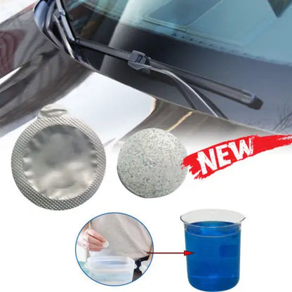 Effervescent Tablets Car Windscreen Wiper Cleaning Solid Cleaner Auto Home Window Glass Dust Washing Car Accessories