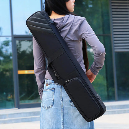 3x4 Pool Cue Cases 1/2 Snooker Pool Cue Bag Portable Lightweight Soft Billiard Cue Stick Storage Pouch Sport Accessories