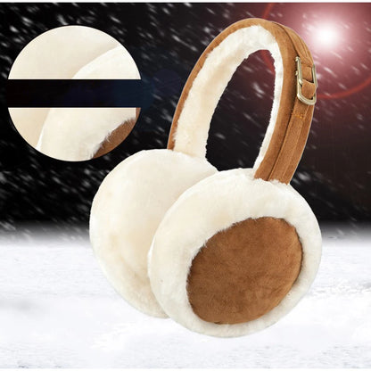 Soft Warmer Ear Muffs Winter Plush Warm Earmuffs for Women Men Foldable Solid Color Earflap Outdoor Cold Protection EarMuffs