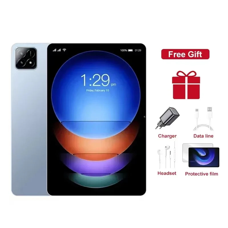 2025 NEW Global Version Original Pad 7S Pro HD 4K Tablet 16GB+1T 11inch  Android 14 20000mAh 5G Dual SIM WiFi GPS Tablet