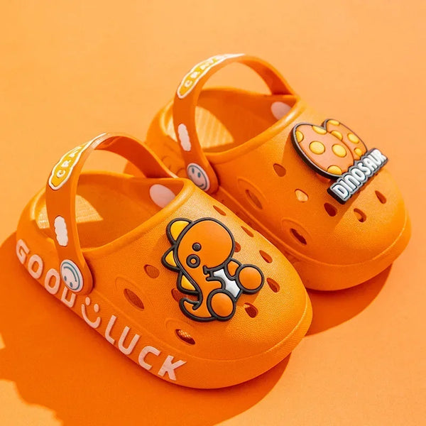 Ciabattine bambino Kawaii Blu Cartone Animato