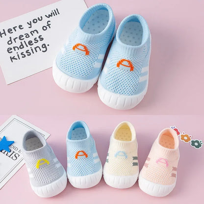 Baby Shoes Soft-soled Toddler Shoes 1-3 Years Old Children Sock Shoes Baby Indoor Shoes Spring Fall Floor Shoes Non-slip