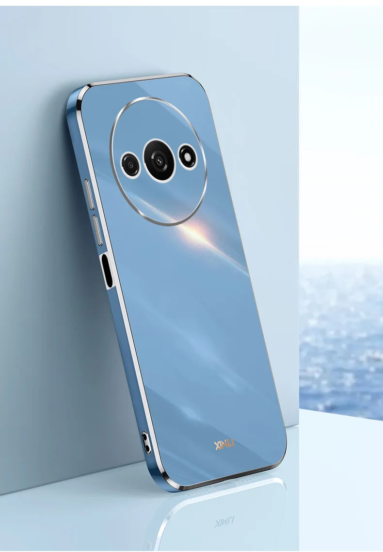 For Redmi A3 Case Soft TPU Case Anti-Fingerprint Camera Protection Cover For Xiaomi Redmi A3