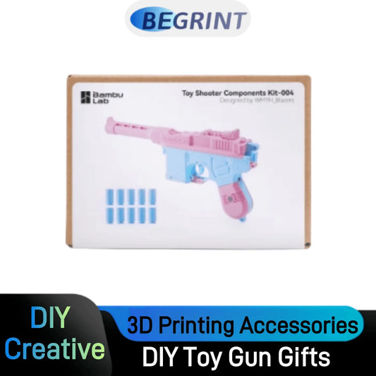 Bambu Lab 3D printing DIY Creative shooter series toy gun components Standard parts Kit Gifts Begrint 3D Printer Accessories