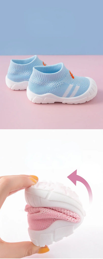 Baby Shoes Soft-soled Toddler Shoes 1-3 Years Old Children Sock Shoes Baby Indoor Shoes Spring Fall Floor Shoes Non-slip