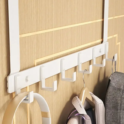 Door Behind Hook Storage Wall Hanging Clothes Hanger Coat Hook Punch-free Hanger Bedroom Organizer Storage Kitchen Accessories