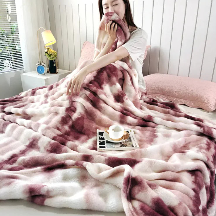 Colorful Velvet Air Blanket