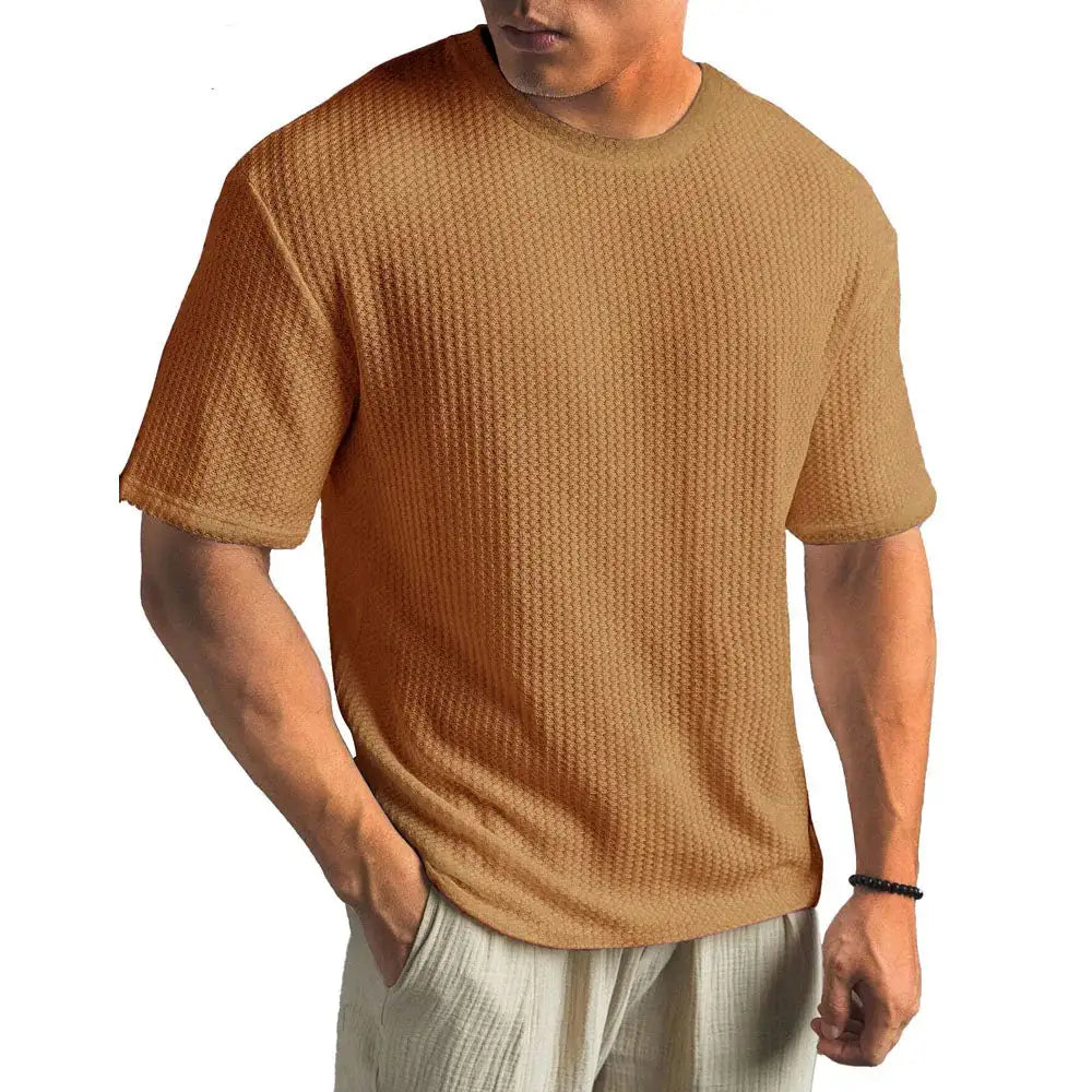 Men's Outstanding Waffle-Knit Tee