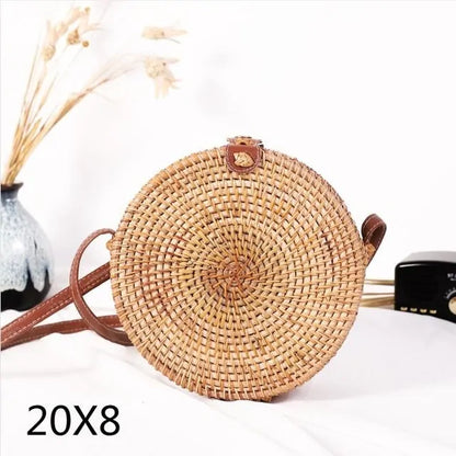 Straw Shoulder Bag