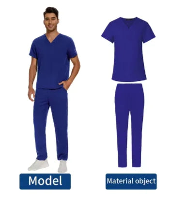 Men's V-Neck Medical Uniform