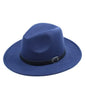 Wide Brim Fedora Hat for Women