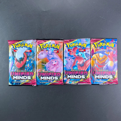 40Pcs Pokemon Cards Sun & Moon Lost Thunder English Trading Card Game Evolutions Booster Collectible Kids Toys Gifts