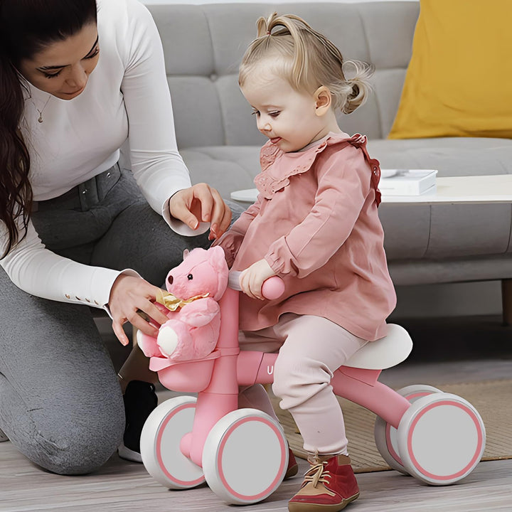 Bicicletta da passeggio per bambini con cestino