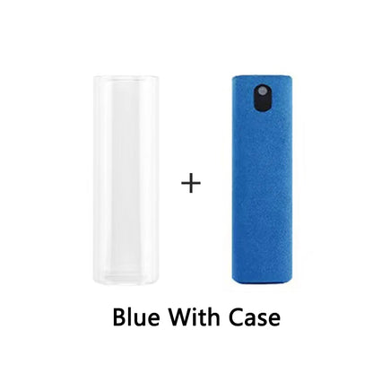 2 in1 Microfiber Screen Cleaner Spray Bottle Mobile Phone Tablet Computer Microfiber Cloth Cleaning Wipes For Apple Watch IPhone