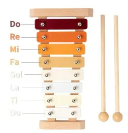 Children's Wooden Musical Instrument Set