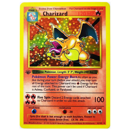 3pcs Pokemon Collection Cards 1996 1st Edition Flash Cards Charizard Blastoise Game PTCG Game Anime Collection Cards Gift Toys