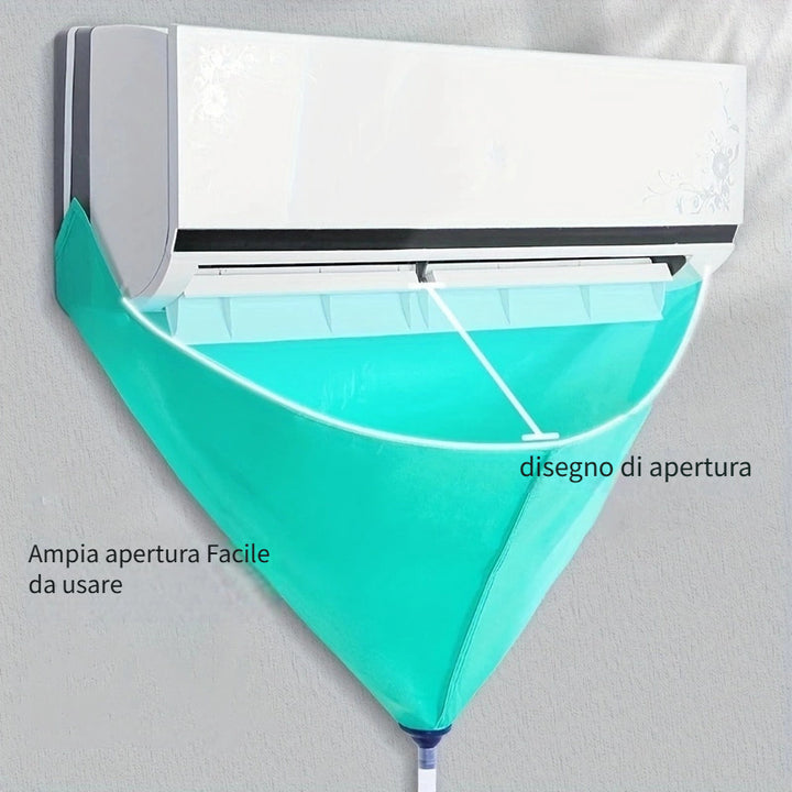 Kit di pulizia AC Premium con copertura di drenaggio in PVC