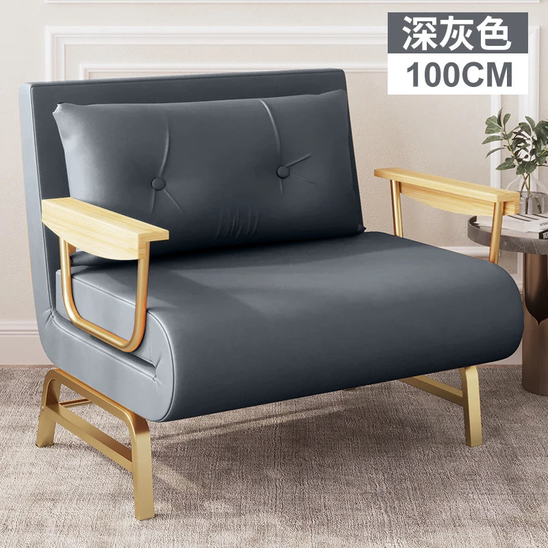 Nordic Folding Bed Living Room Sofas Recliner Office Living Room Sofas Lazy Bedroom Divani Da Soggiorno Home Furniture WZ50SF