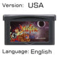 32 Bit GBA Video Game Cartridge Console Card Alien Hominid Full Metal Alchemist Lady Sia Lufia Magical Vacation for Fans Gift